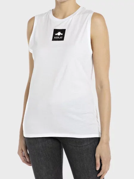 Майка Replay біла