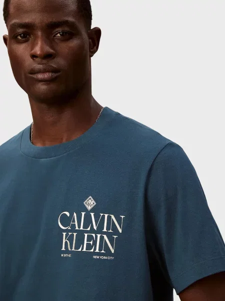 Футболка Calvin Klein Jeans синя
