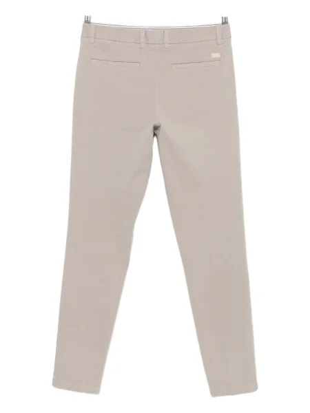 Pantaloni Boss din țesătură twill