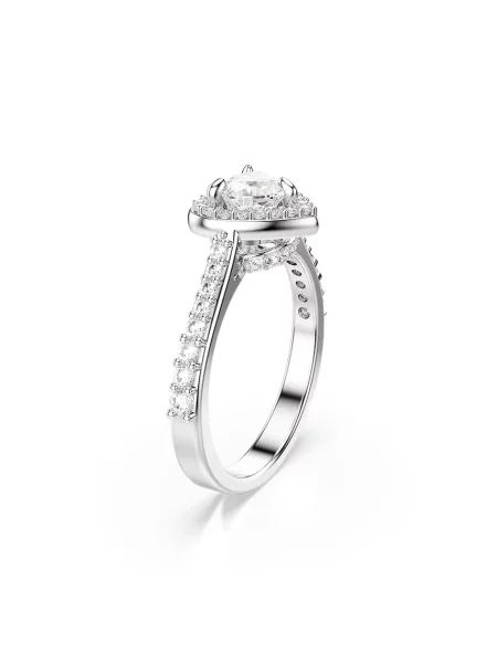 Swarovski inel UNA argintiu