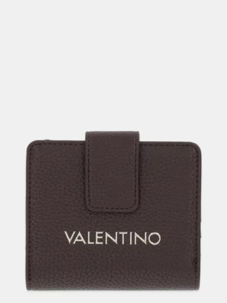 Valentino Bags denarnica iz umetnega usnja ALEXIA rjava