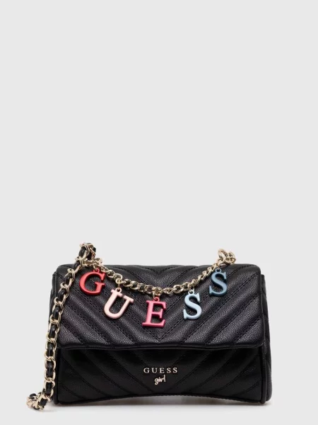 Guess torebka Girl czarny