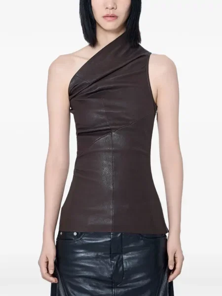Top Rick Owens asimetric maro