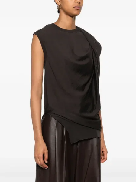 Top Stella Mccartney drapat maro