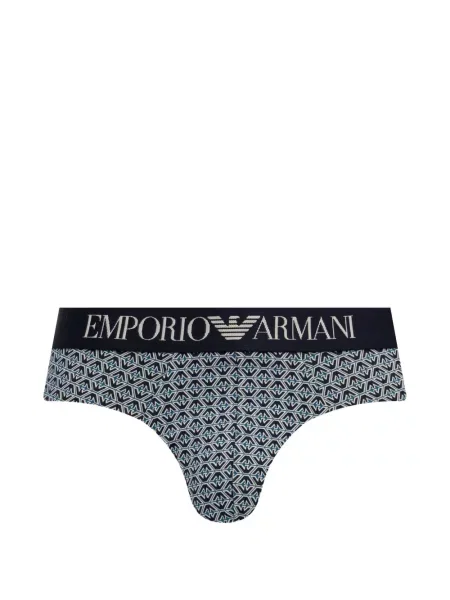 Alsó Emporio Armani autogrammal kék