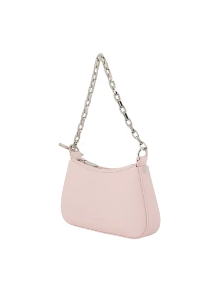 Torebka Alexander Mcqueen skórzana różowa
