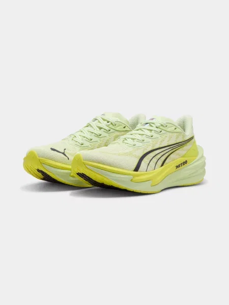Кросівки для бігу PUMA Deviate Nitro 4 Wns комбінований верх зелений