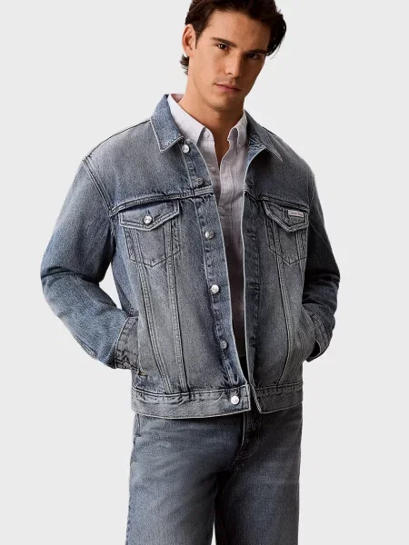 Класична джинсова сорочка Calvin Klein Jeans синя