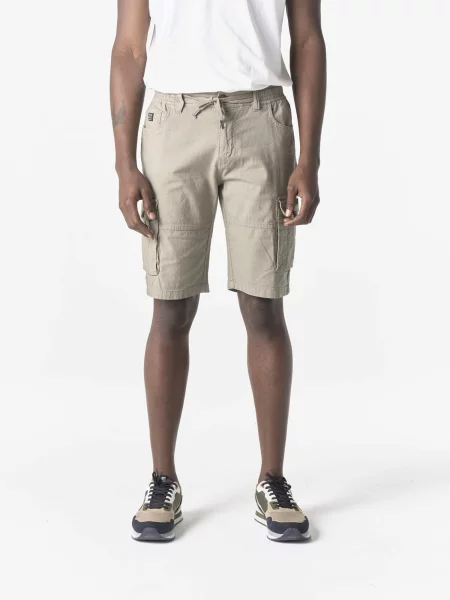 KOROSHI Pantaloni eleganți deschis maro