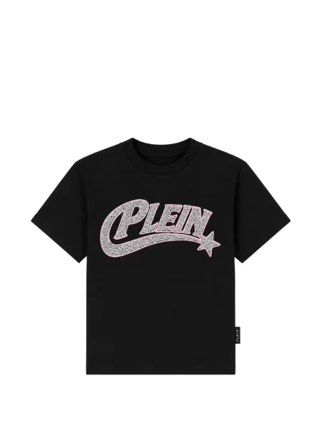Gyerek póló Philipp Plein fekete