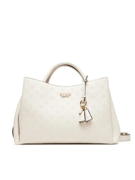 Дамска чанта Guess Phoebe бял