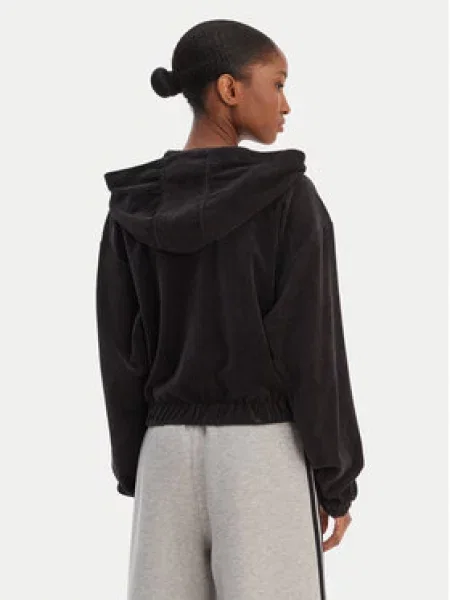 Adidas Mikina Essentials Chenile čierna
