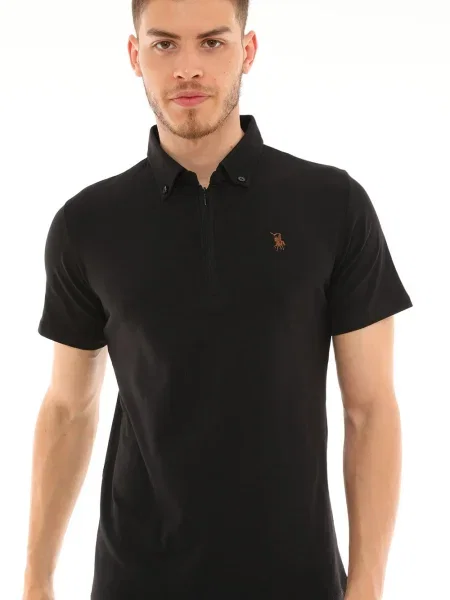Tricou polo Dewberry negru