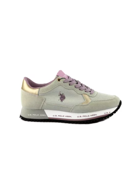 Sneakersy U.s Polo Assn. beżowe