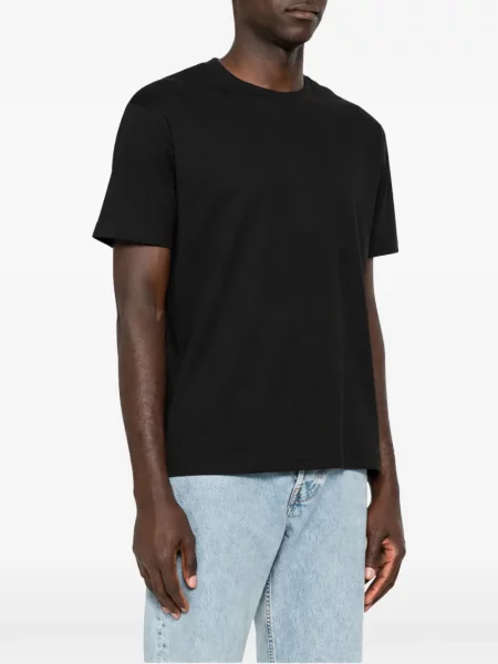 Tricou Amaranto cu decolteu rotund negru