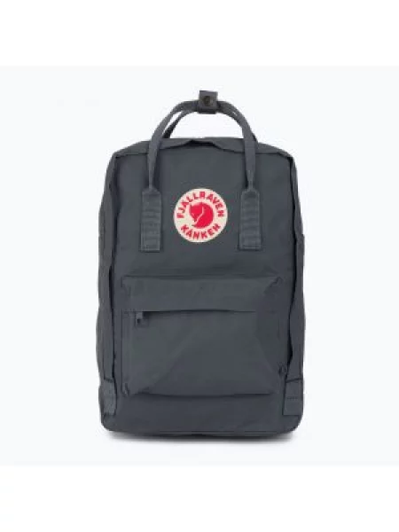 Plecak miejski Fjällräven Kanken Laptop 18 l super grey szary