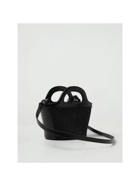 Listonoszka Marni skórzana czarna