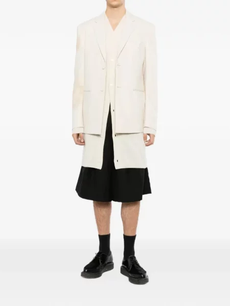 Cardigan Comme Des Garcons Homme Plus alb