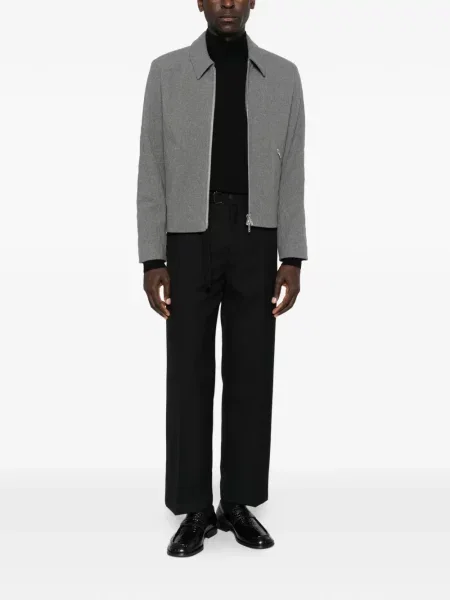 Cu centură pantaloni Costumein negru