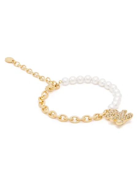 Браслет Swarovski золотой