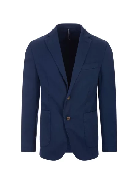 Sacou Russocapri din țesătură twill albastru