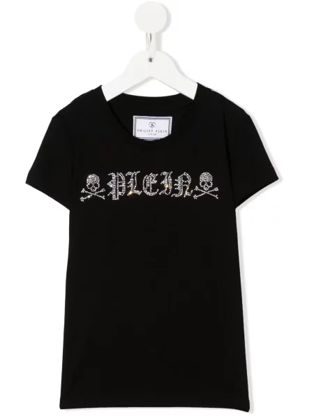 Koszulka dziecięca Philipp Plein czarna