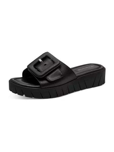 Tamaris Pantofle černá