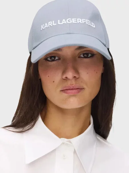 Кепка Karl Lagerfeld блакитна