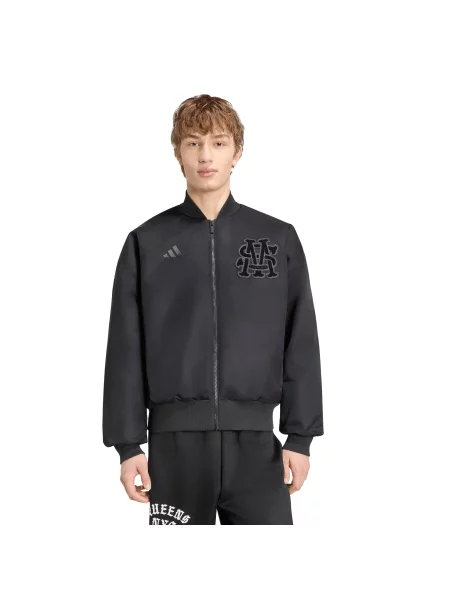 ADIDAS SPORTSWEAR Športová bunda DNY SM antracitová čierna