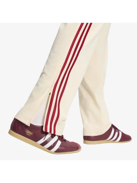 Панталони adidas Firebird Track Pants Warm Vanilla/ Team Victory Red S червено