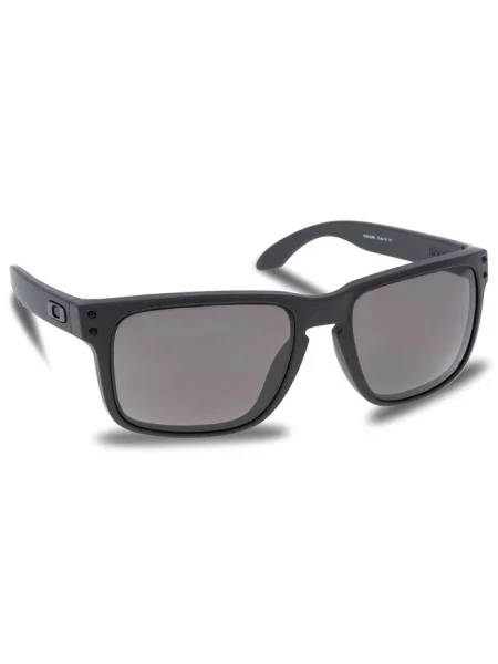 Okulary przeciwsłoneczne Oakley Holbrook Steel Collection ze spolaryzowanymi soczewkami dziennymi Prizm szare