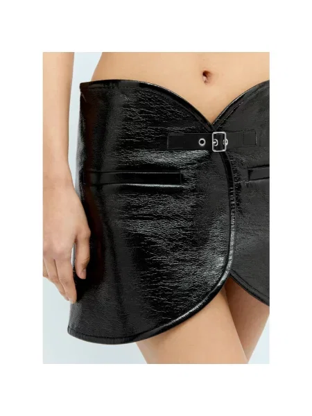 Spódnica mini Courreges czarna