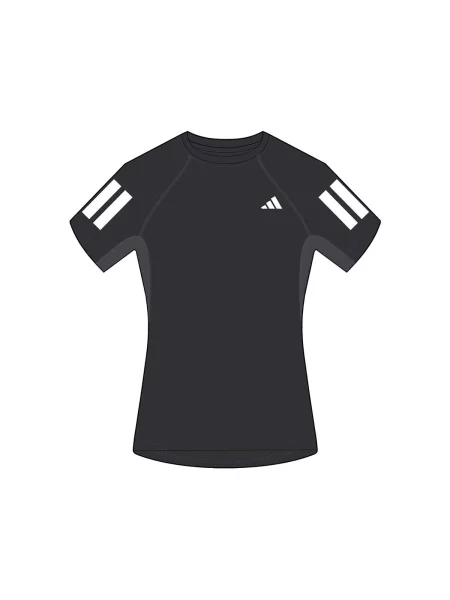 ADIDAS PERFORMANCE Funkční tričko Club / bílá černá