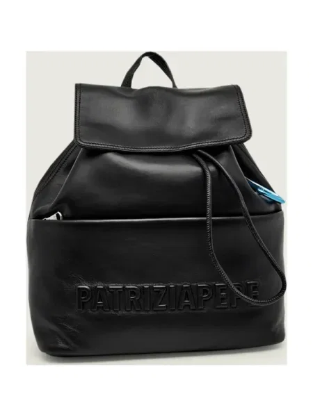 Patrizia Pepe De piele rucsac IM PERFECTION negru
