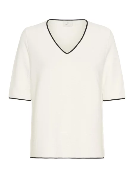 Kaffe Svetr vlny bílé