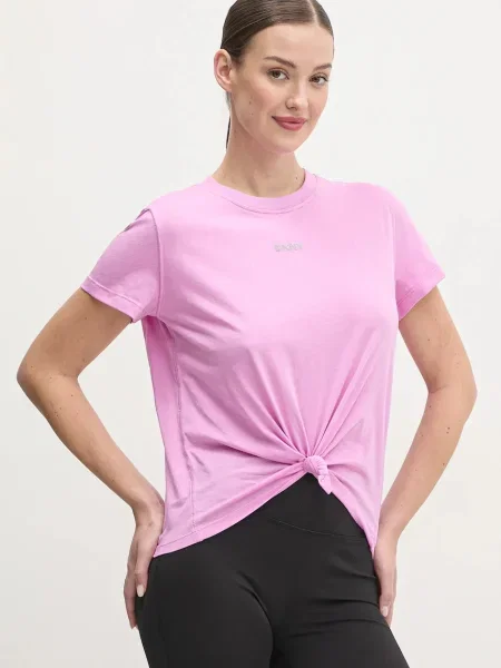 Kratka majica Dkny vijolična