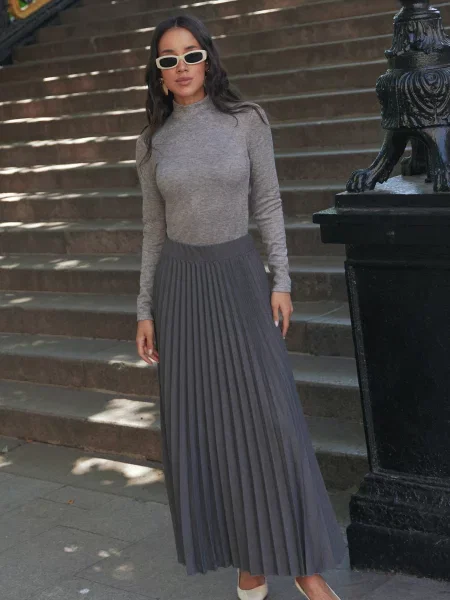 Кофта Seventeen бавовна/віскоза сірий