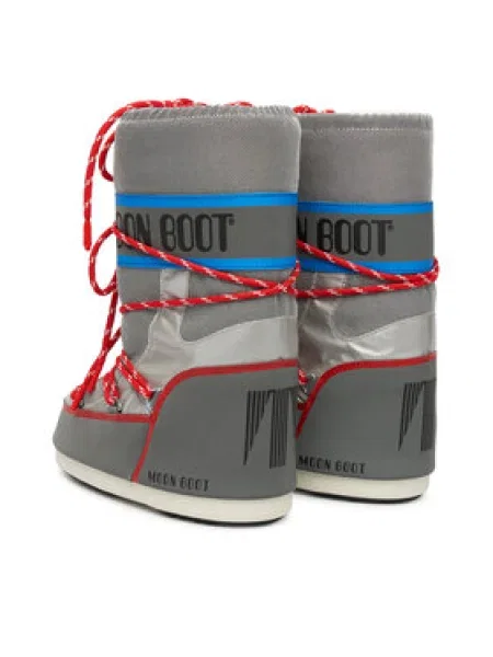 Moon Boot Snehule Mb Icon Space Racing sivá