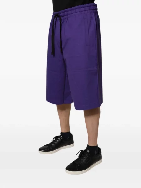 Pantaloni scurți Dolce & Gabbana cu imagine violet