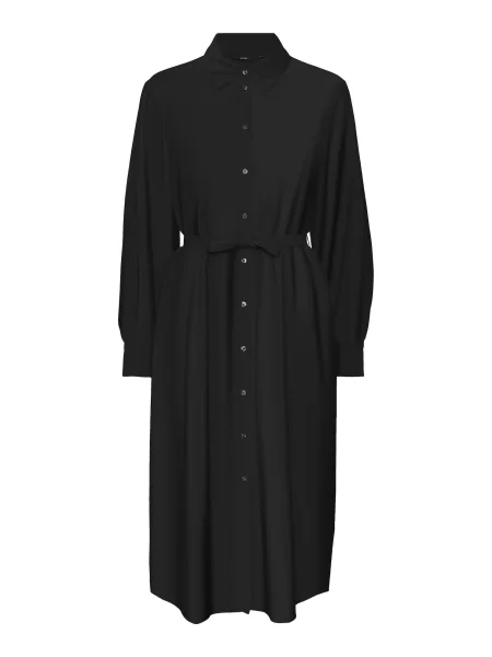 VERO MODA Košeľové šaty PEPPER' čierna