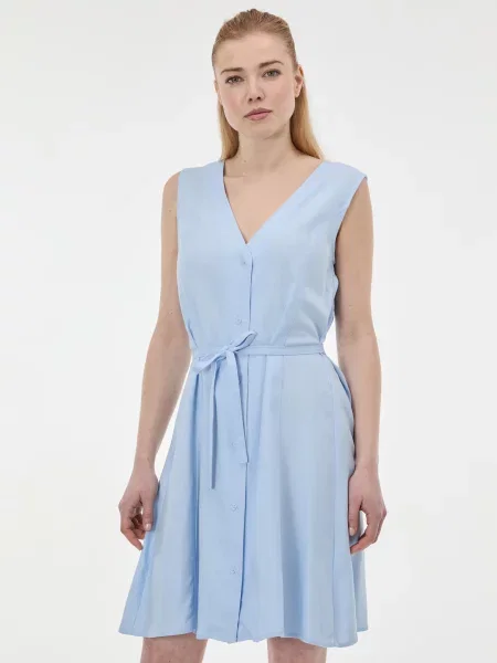 Rochie Orsay fără mâneci albastru