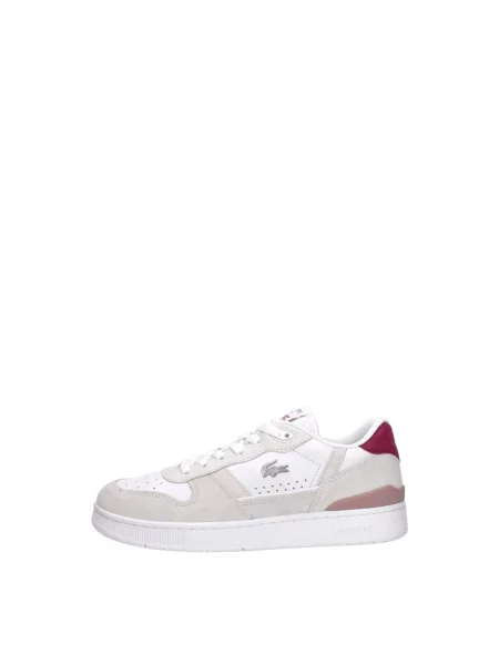 Sneakersy Lacoste skórzane białe