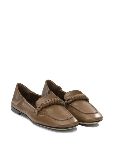 Pantofi loafer Pomme D´or din piele maro