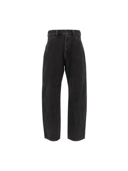 Jeansy straight leg Paul Smith czarne