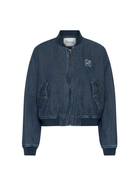 Kurtka jeansowa My Essential Wardrobe niebieska