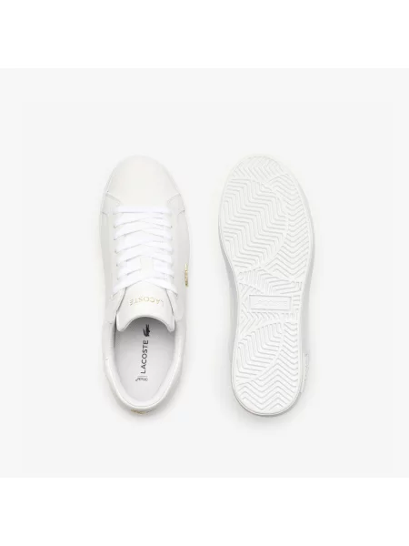 Lacoste Skórzane Sneakersy Powercourt białe
