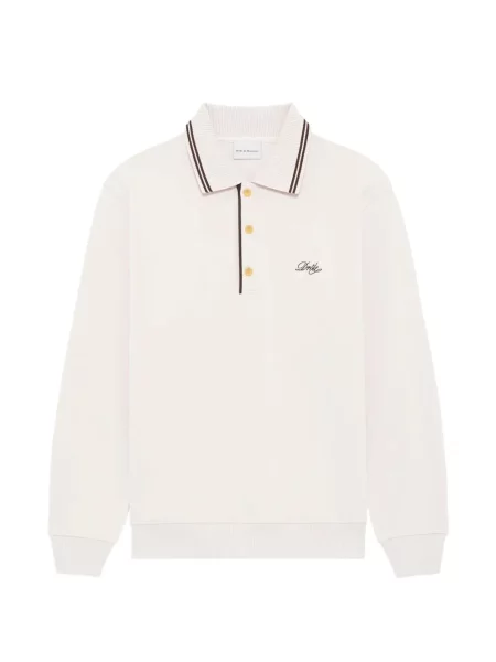 Tricou polo Drole De Monsieur cu broderie