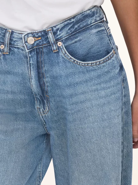 Only Rovné Džíny medium blue denim modré