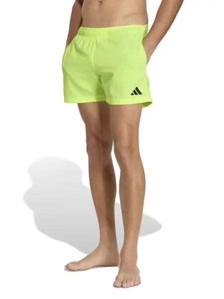 ADIDAS SPORTSWEAR Plavecké šortky ESS neónovo žltá čierna