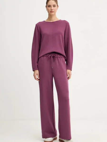 Кофта United Colors of Benetton однотонна фіолетовий